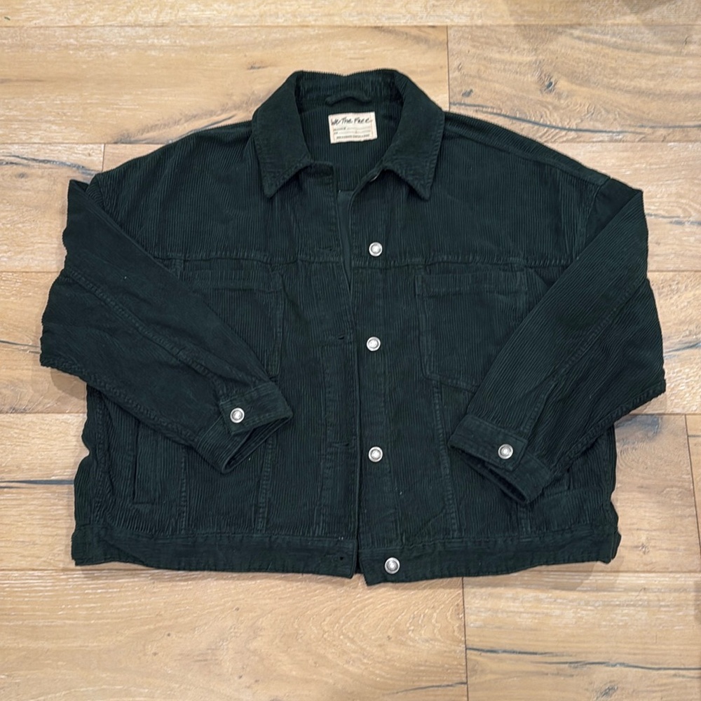 We the Free corduroy jacket. EUC! Oversized style, drop shoulder. Sz L